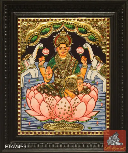 lotus-lakshmi-tanjore