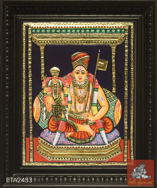 ramanujar-tanjore-painting