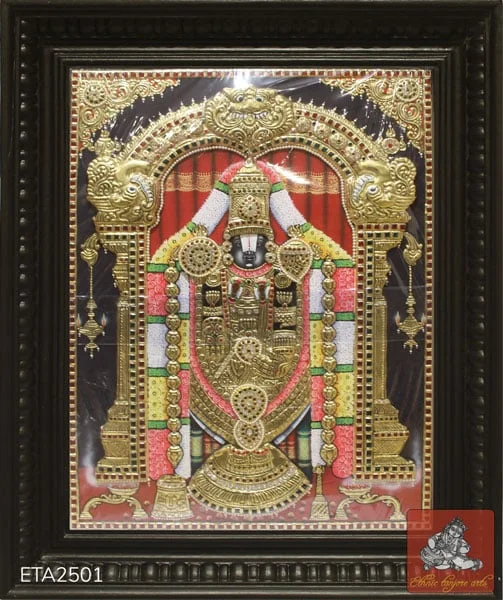 sri-balaji-tanjore-paiting