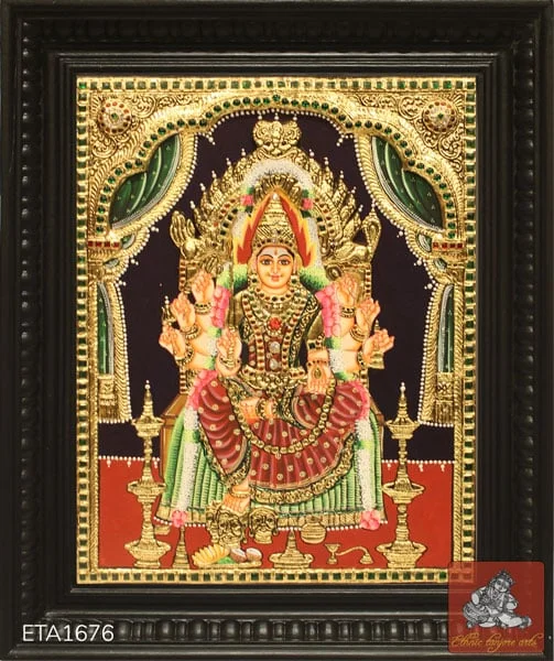 mariamman-tanjore-painting-