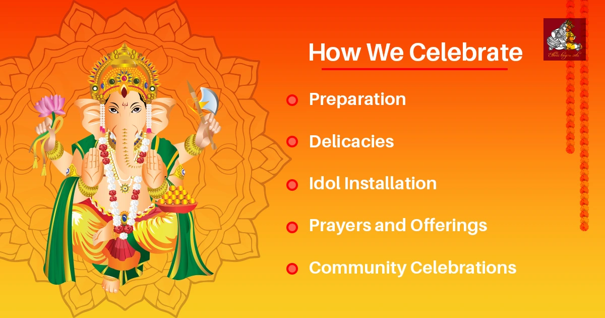 How we celebrate Ganesh Chaturthi