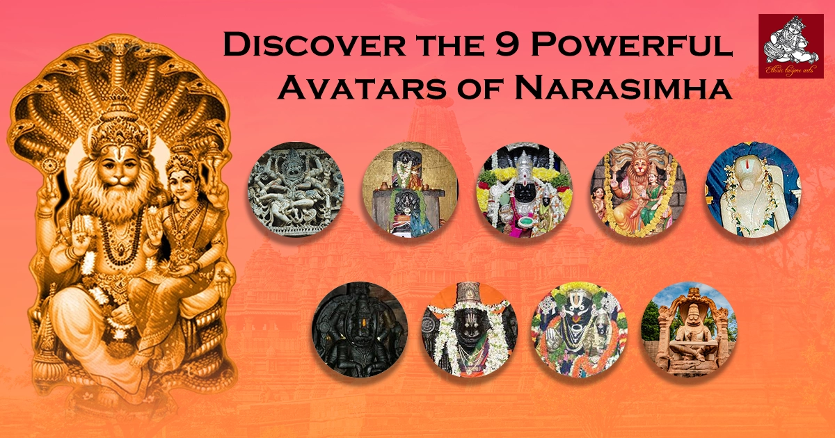 9 avatars of narasimha