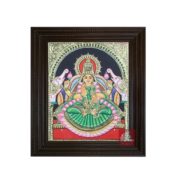 Lakshmi tanjore painting 10x12 lakshmi